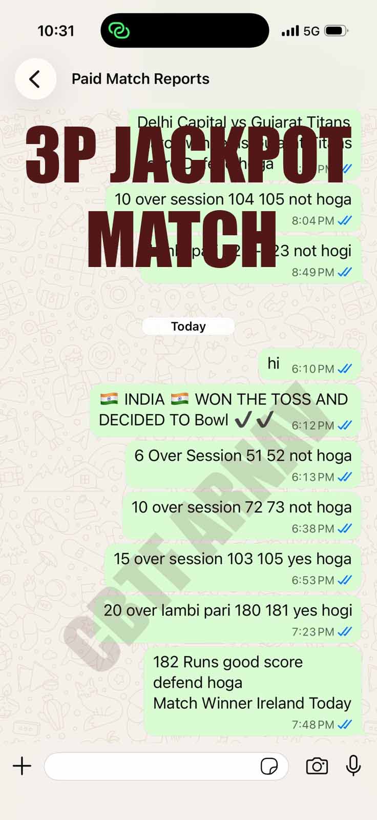 Ireland vs India T20 Match Report